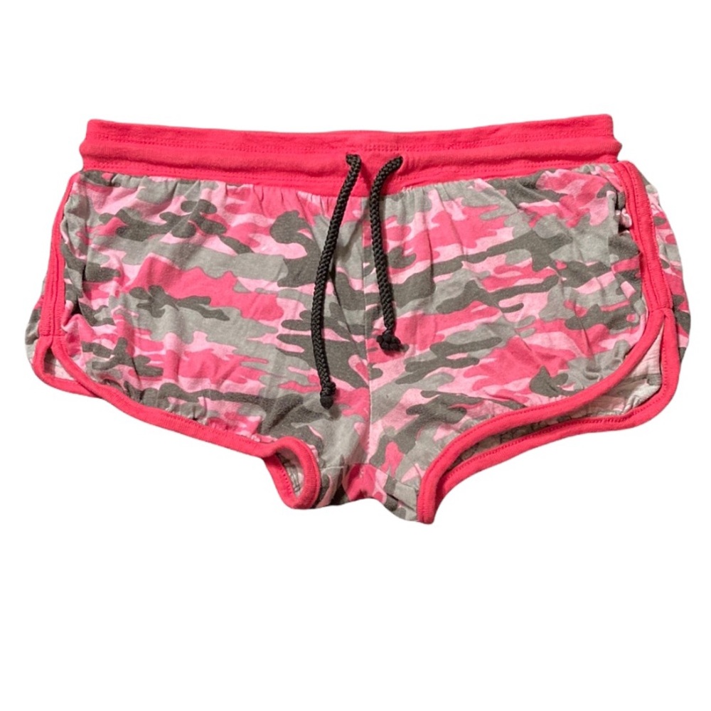 ⚜️Pink Camouflage “Booty” Shorts! EUC!